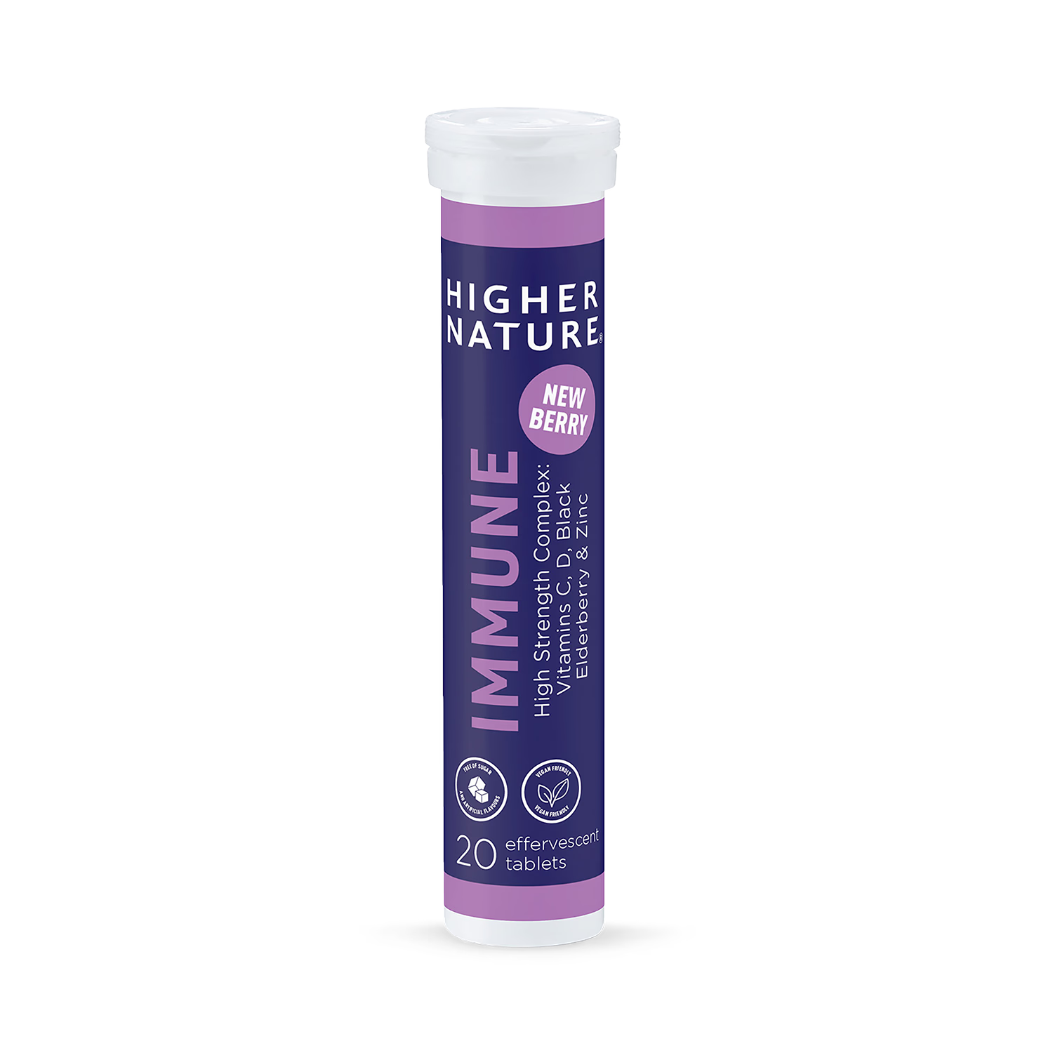 Higher Nature Immune Effervescent 20 tablets (British brand)