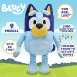 Bluey talking plush toy 13 inch (British brand)