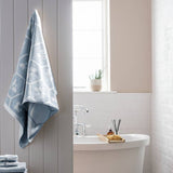Habitat coastal stripe hand towel 2 pack, UK version