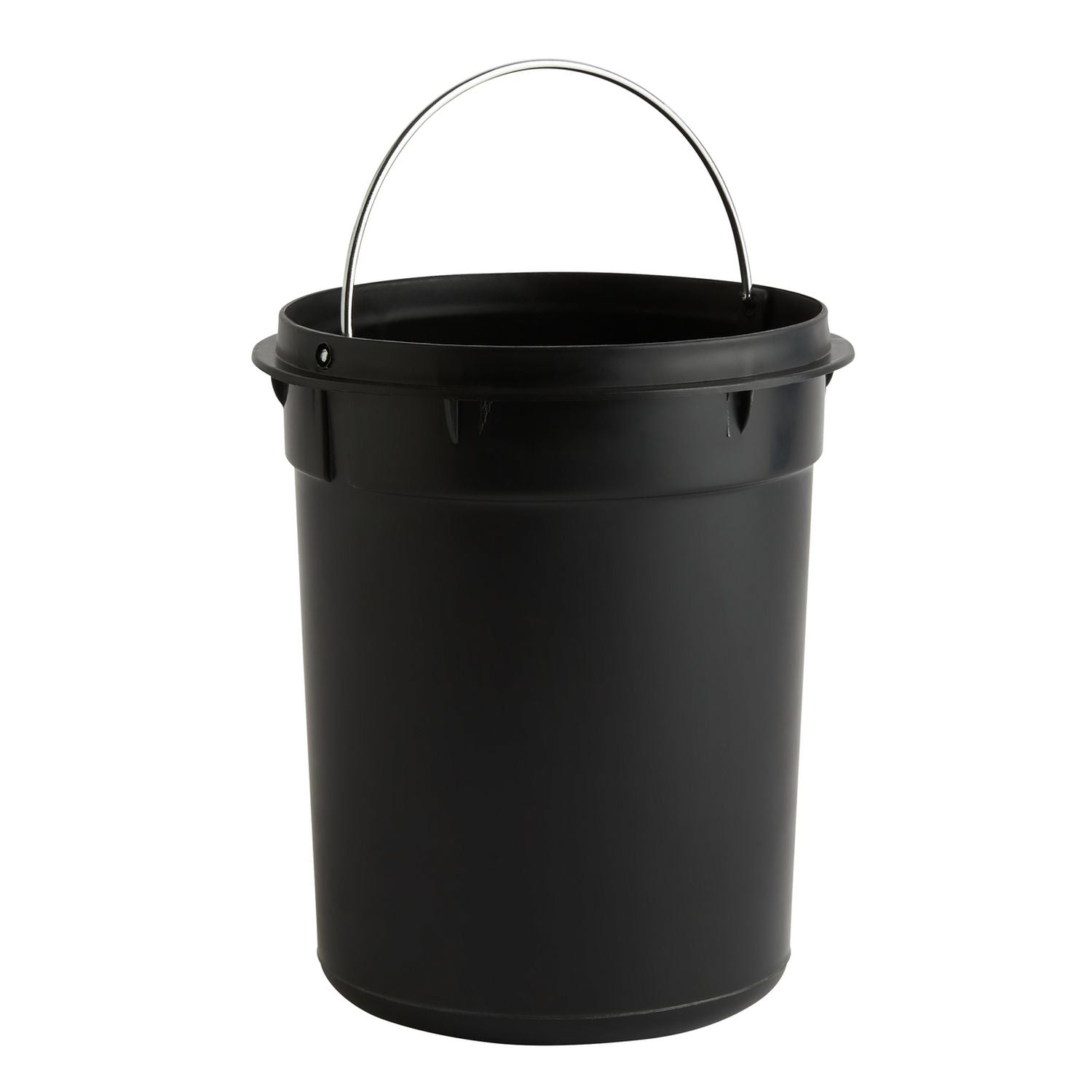 Habitat step bin matt white 3 litre - British product
