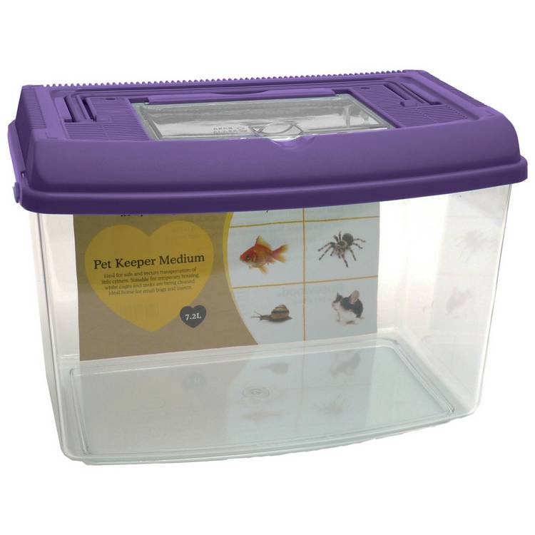 Rosewood plastic fish tank medium 7.2L - British product