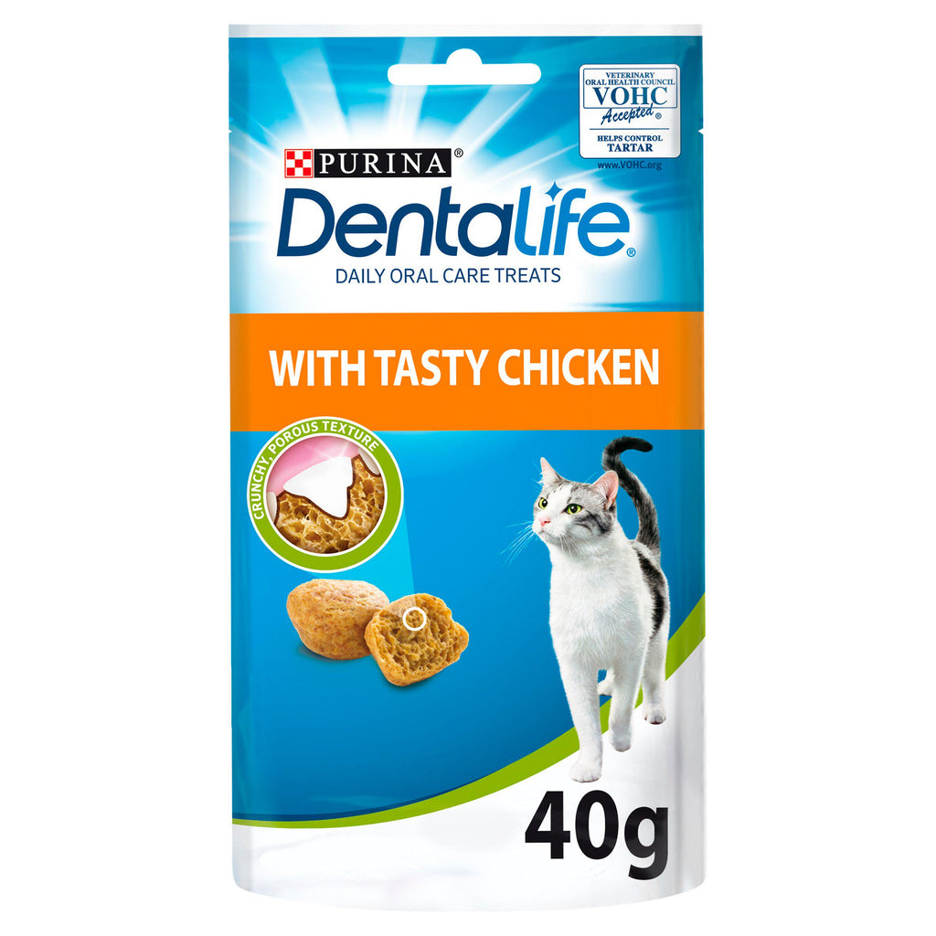 Purina Dentalife For Cats Chicken 40g