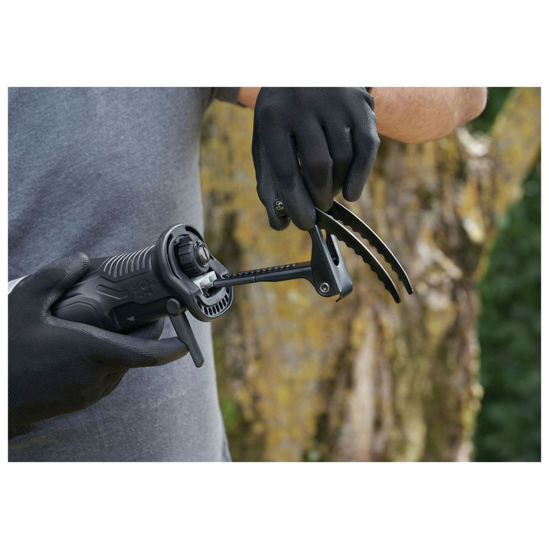 Black+Decker 750W corded reciprocating saw, imported from the UK