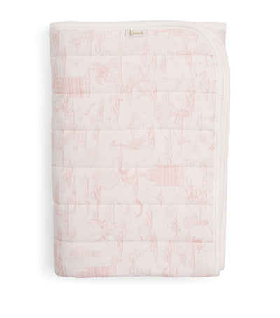 Harrods Harrods Cotton Jersey Balloon Blanket 100cm x 107cm- Buy online at McGrocer