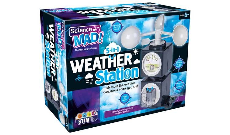 Science Mad 5 in 1 Weather Station GOODS Argos