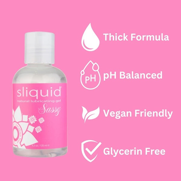 Sliquid Sassy anal lubricant 125ml, UK version