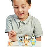Bluey character figures family pack 4 pack, imported from the UK