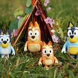 Bluey character figures family pack 4 pack, imported from the UK