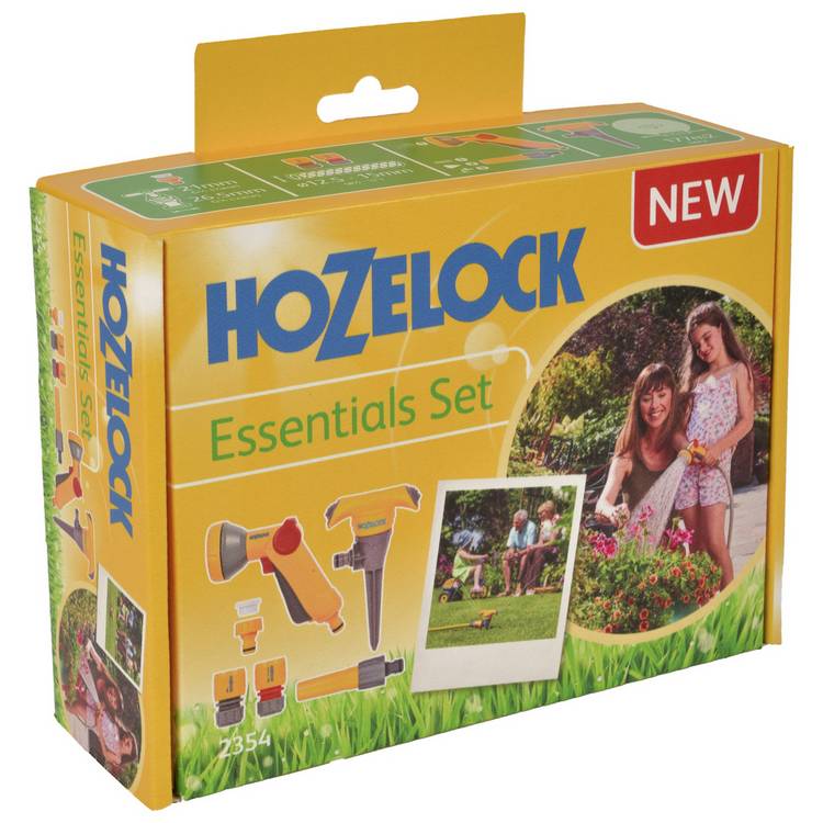 Hozelock Starter Water Kit with connectors and attachments, UK version