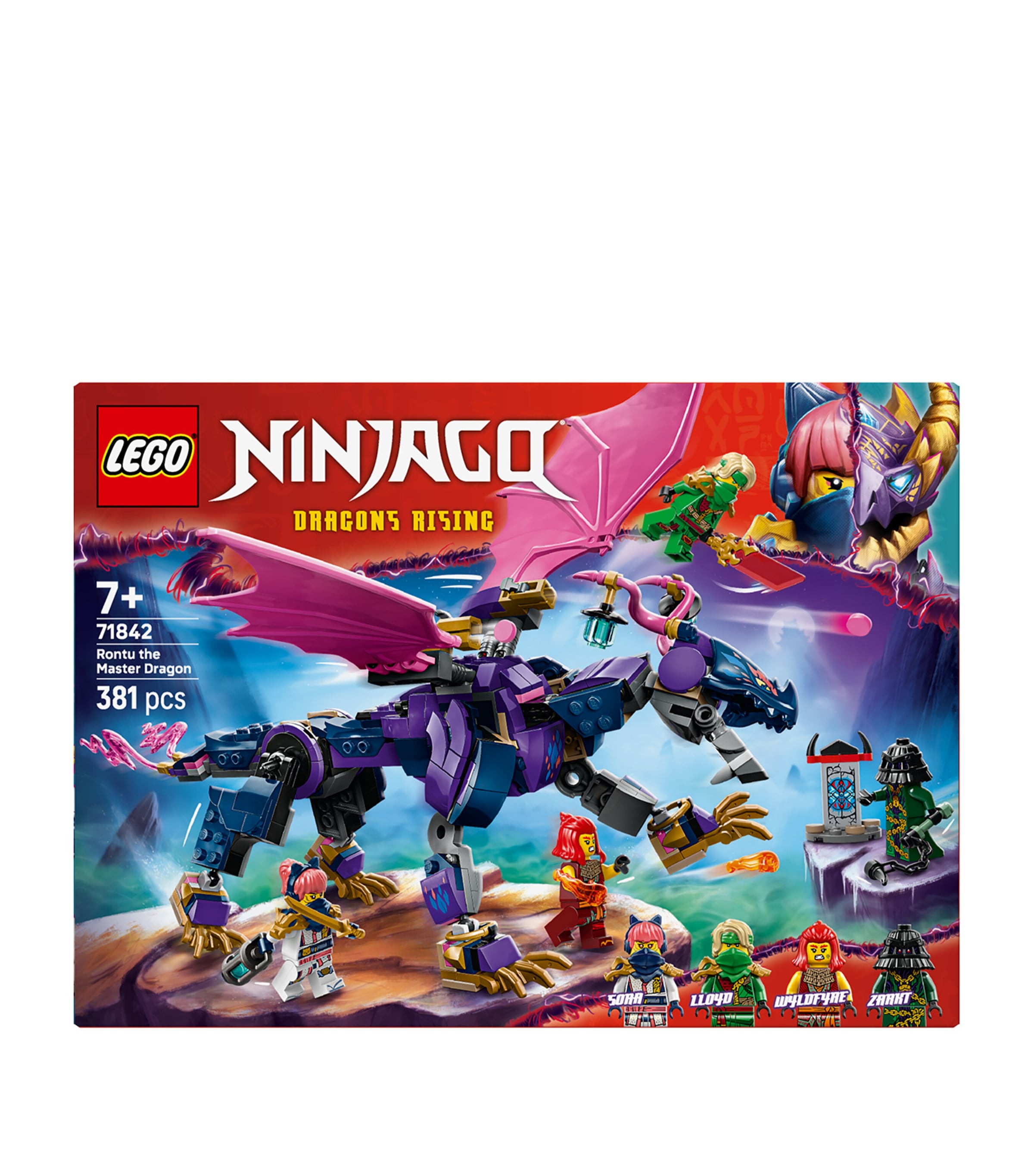 Lego Ninjago Rontu the Master Dragon building set, UK version