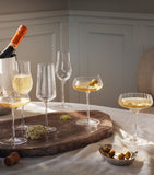 Georg Jensen Sky champagne flutes set of four 250ml, UK version