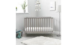 Obaby Bantam Space Saver Cot and Fibre Mattress - Warm Grey GOODS Argos