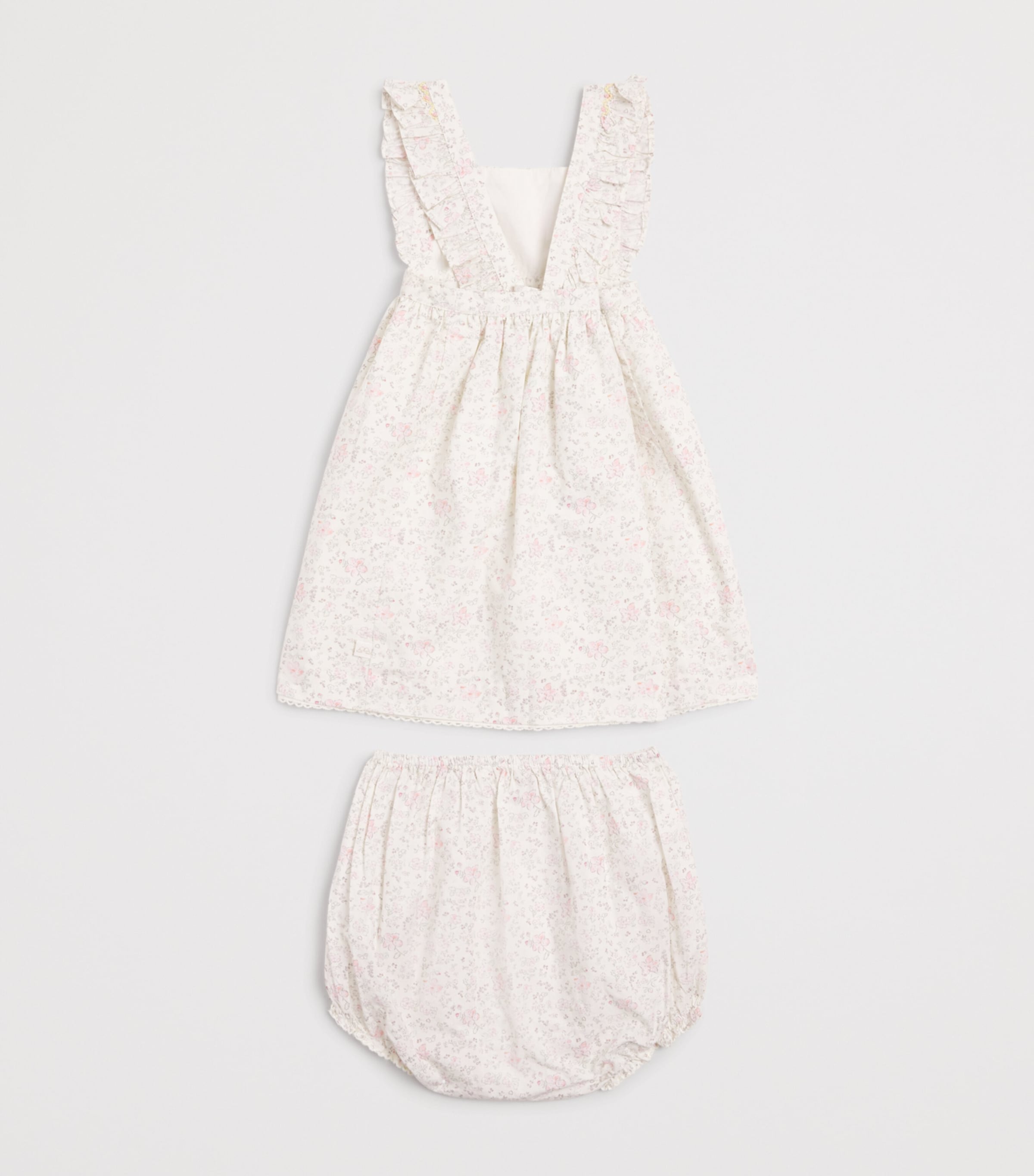 Marie-Chantal Cleo Athena frill baby dress 3-24 months, imported from the UK