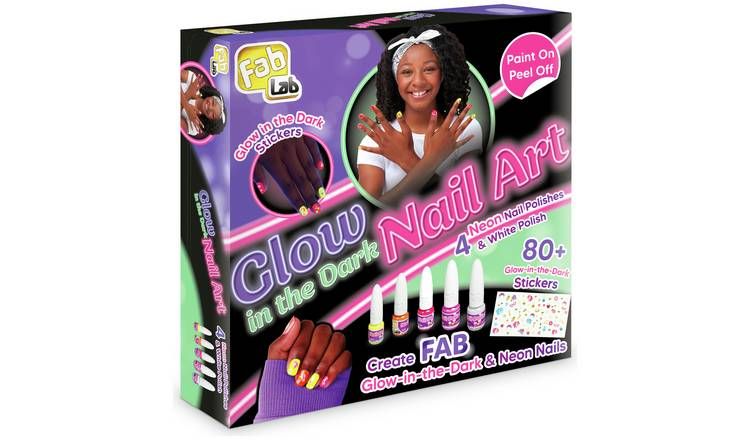 FabLab Glow in the Dark Nail Kit