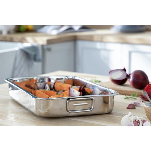 Habitat 40cm stainless steel roasting tin (British brand)