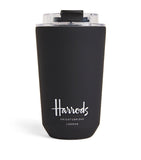 Harrods metal travel cup with logo 15cm, UK version
