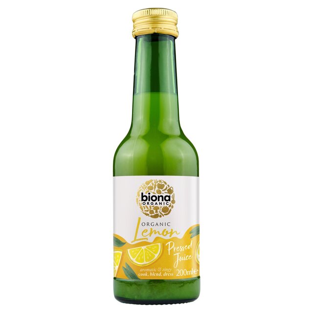 Biona Organic Lemon Juice   200ml