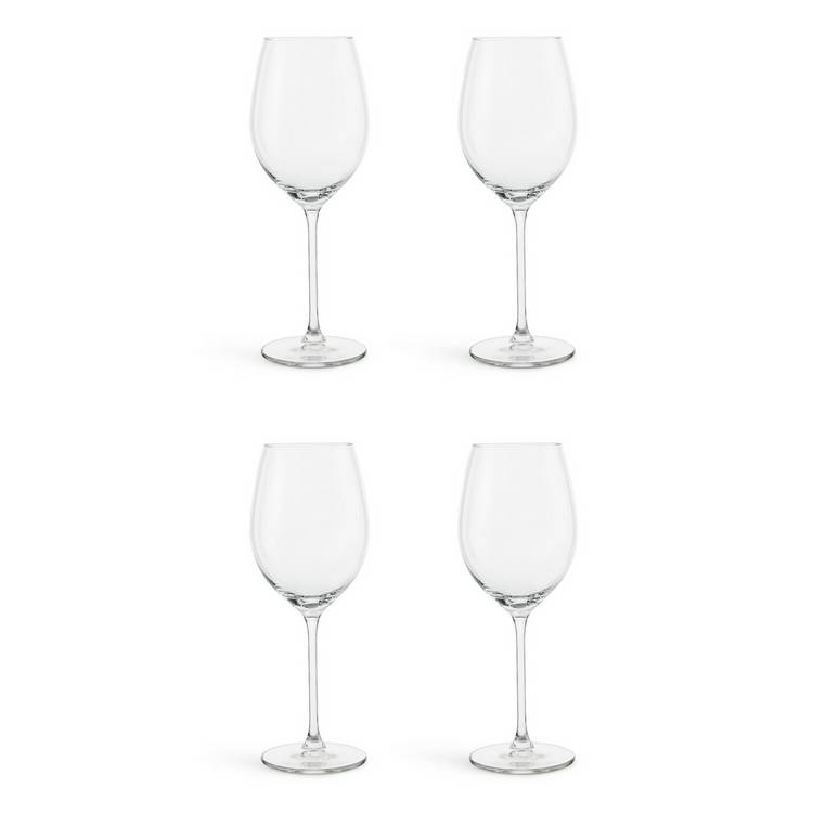 Habitat Portofino set of 4 wine glasses 410ml (British brand)