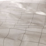 Habitat grey grid bedding set single - British product