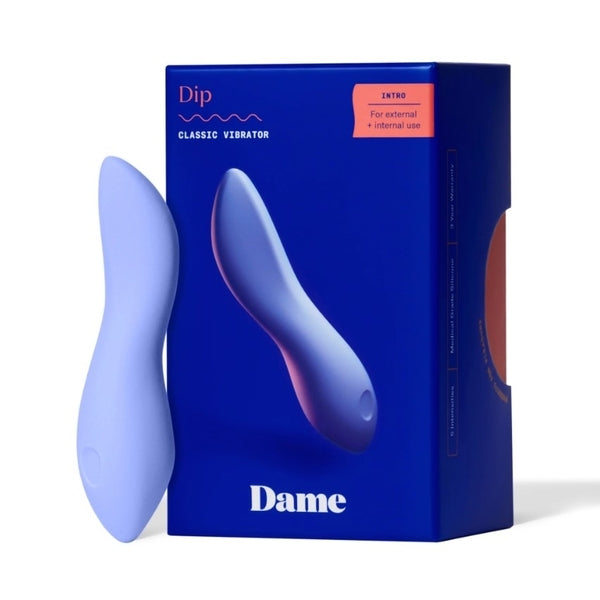 DAME Dip G-spot and clitoral vibrator, UK version