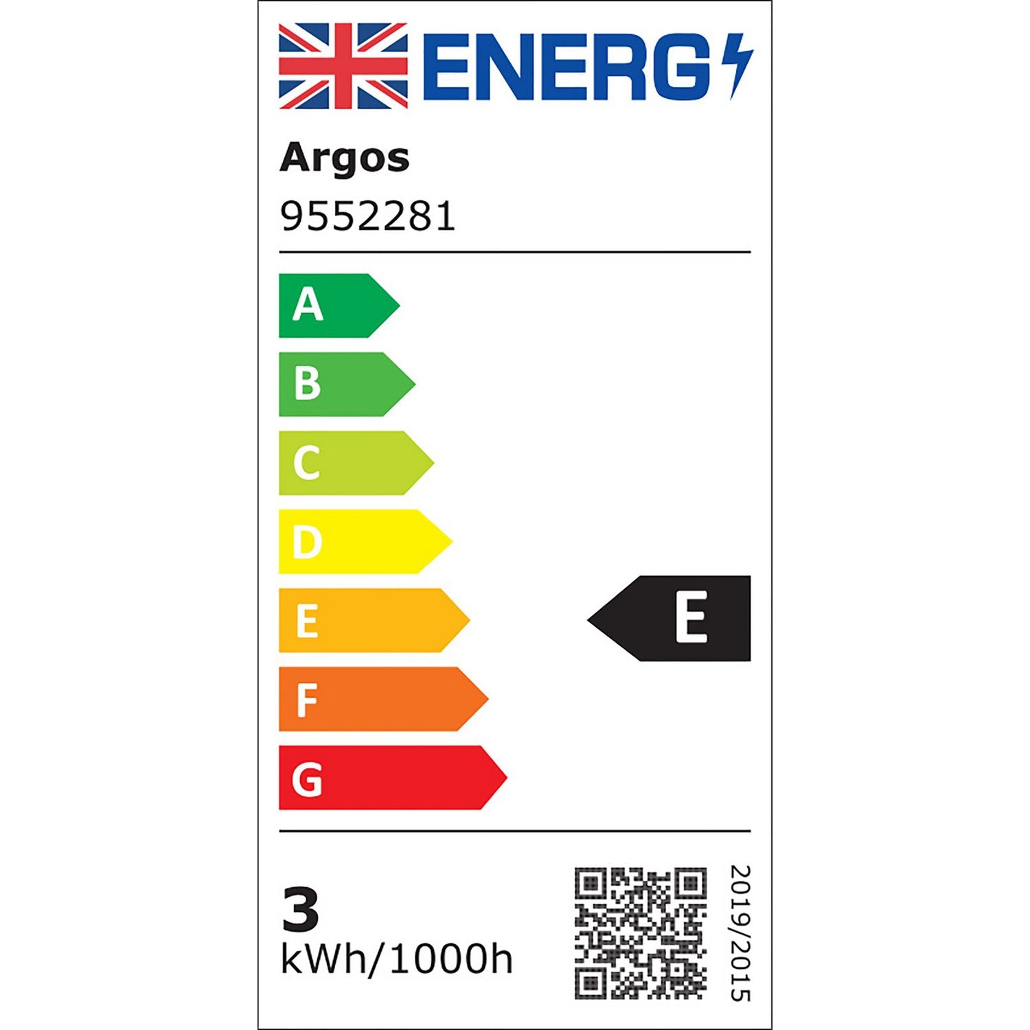 Argos Home LED GU10 light bulb 2 pack (British brand)