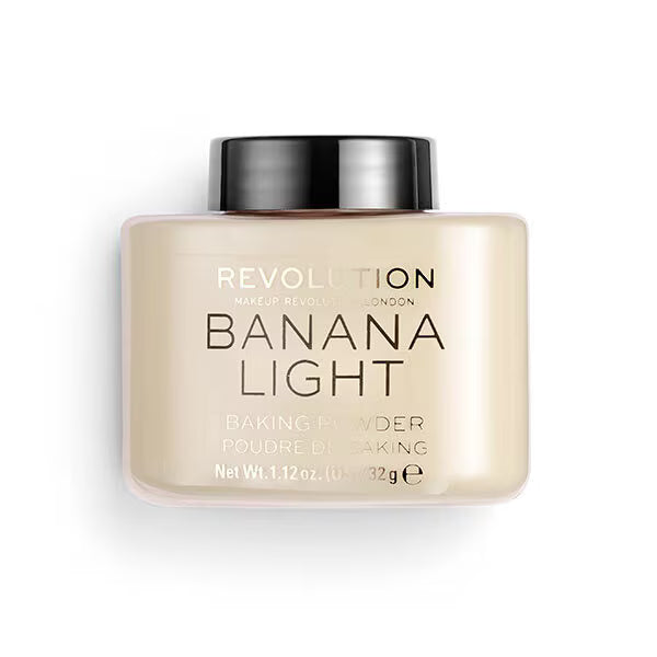 Revolution Loose Baking Powder Banana Light, imported from the UK
