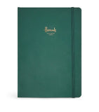 Lined Notebook with Metallic Gold Cover, 15cm x 10.5cm x 1.5cm