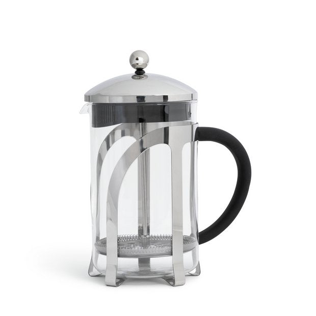 Habitat chrome cafetiere 1500ml, UK version