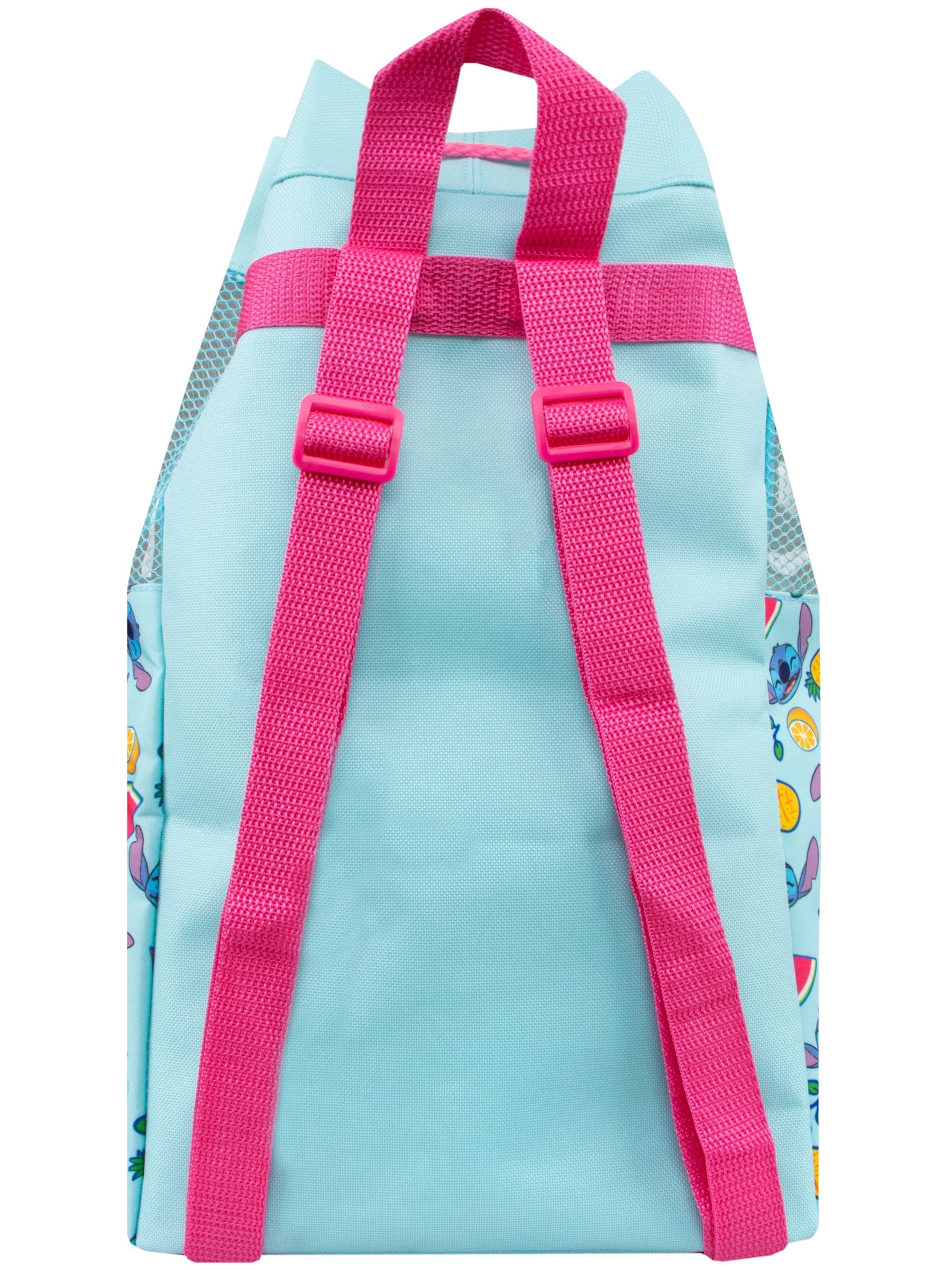 Lilo and Stitch blue swim bag with tropical design (British brand)