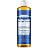 Dr Bronner Peppermint Castile Liquid Soap - 473ml GOODS Superdrug   