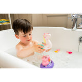 Peppa Pig bath bundle with character squirters and unicorn float, UK version