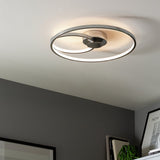 Argos Home flush ceiling light chrome 45.5cm - British product