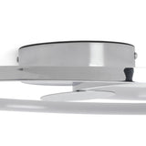Argos Home flush ceiling light chrome 45.5cm - British product