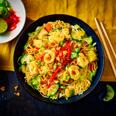 Maggi chicken flavour instant noodles 5x74g, imported from the UK