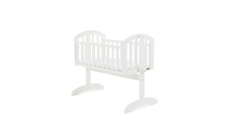 Obaby Sophie Swinging Crib and Mattress - White GOODS Argos