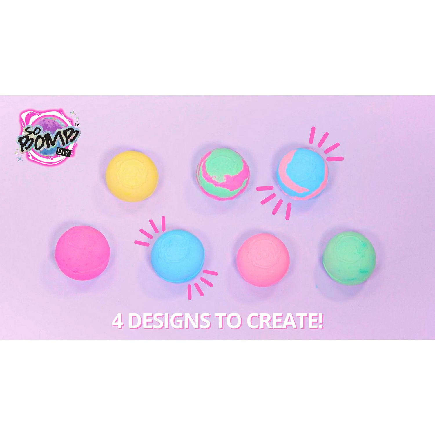 So Bomb DIY light up bath bomb kit (British brand)