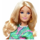 Barbie Fashionista blonde doll with wheelchair and ramp 29cm (British brand)