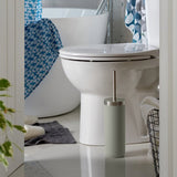 Habitat toilet brush grey and silver, UK version