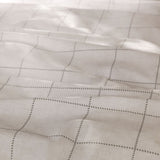Habitat Country Grid Grey Bedding Set - King size