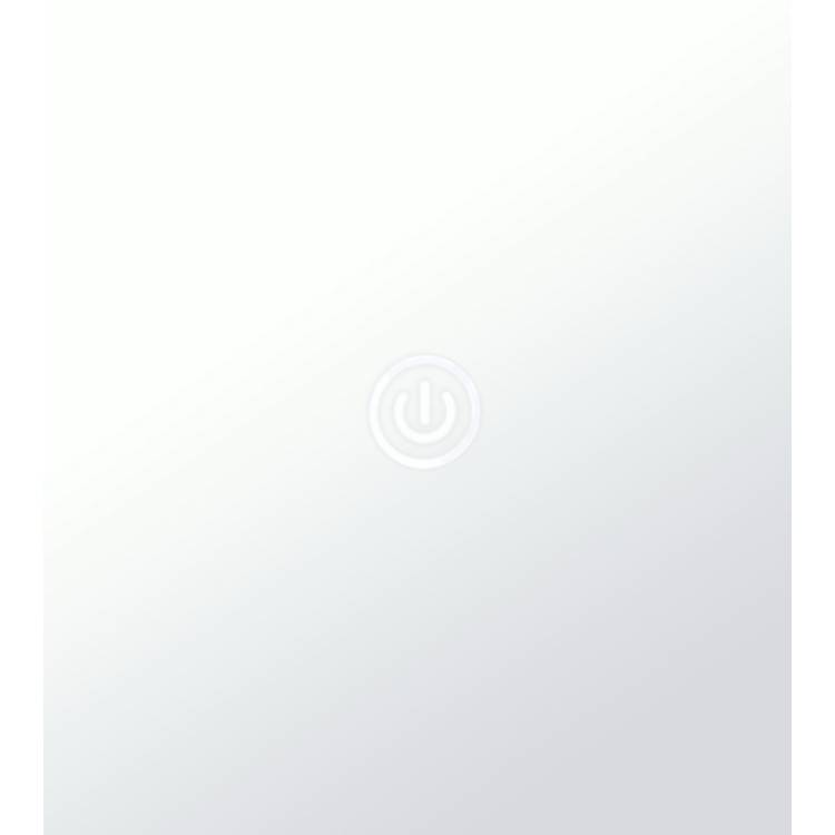 Habitat bathroom LED demister mirror 60cm, imported from the UK