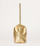 LOEWE medium metallic leather Flamenco purse, imported from the UK