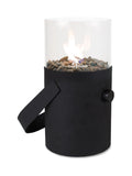 Cosiscoop black garden fire pit lantern - British product