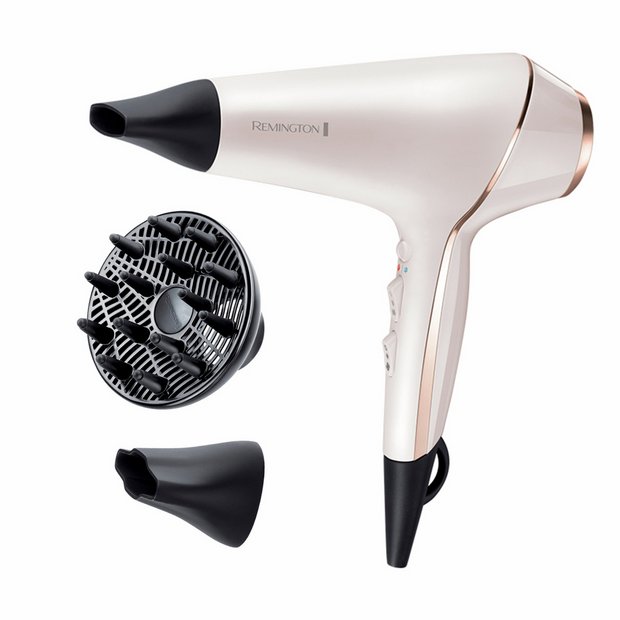 Remington PROluxe hair dryer with diffuser (British brand)