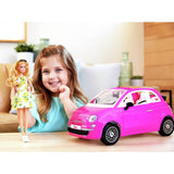 Barbie Fiat 500 car and doll playset, UK version