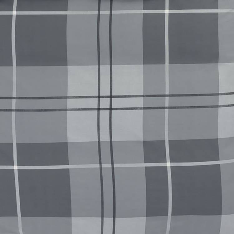 Habitat bedding set charcoal grey check single, UK version