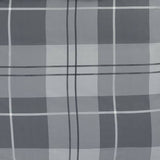 Habitat bedding set charcoal grey check single, UK version