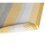 Habitat horizontal stripe tufted cotton bath mat mustard, UK version