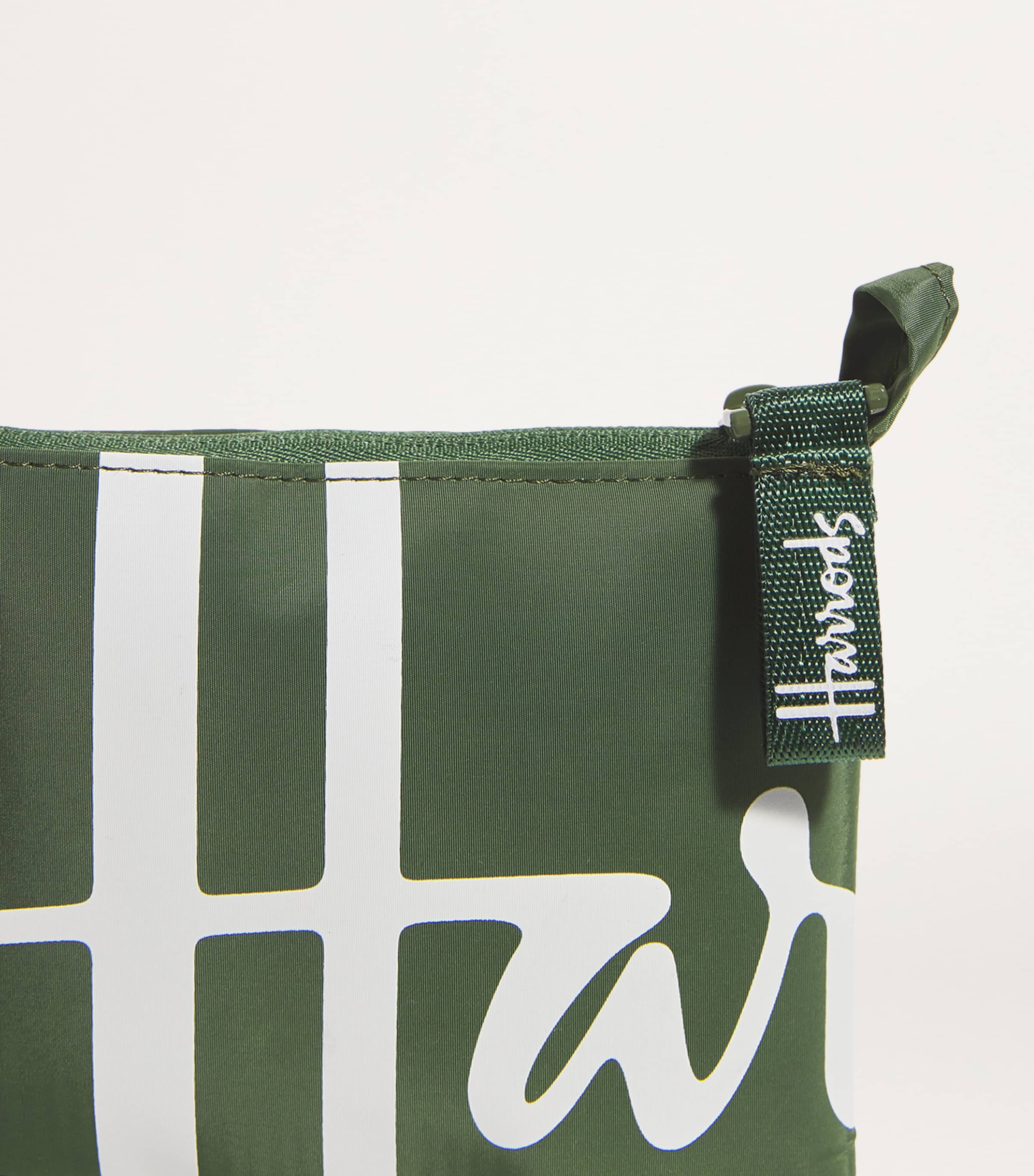 Harrods Logo Pocket Shopper Bag (British brand)