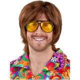 Smiffys 70s aviator specs with yellow lenses (British brand)