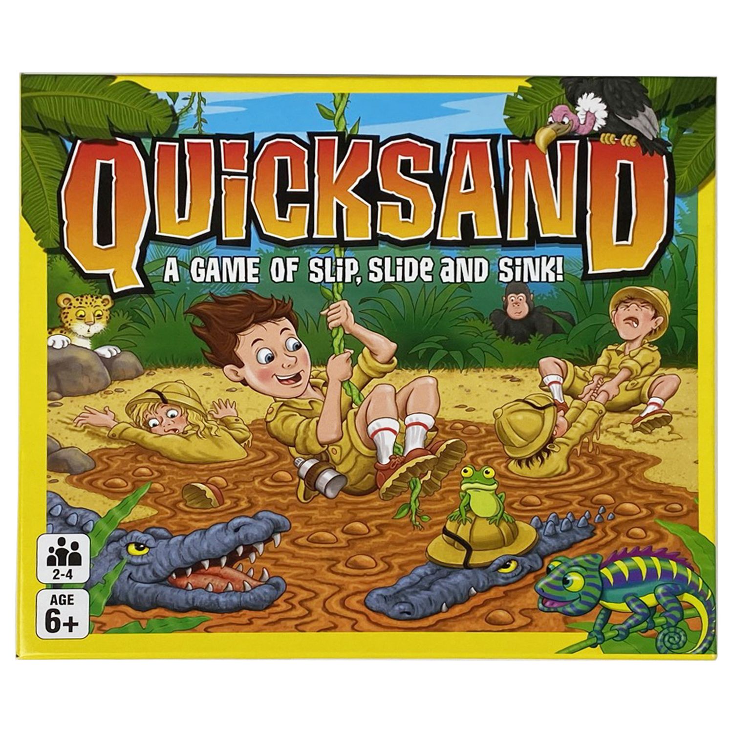 Quicksand Family Board Game, UK version